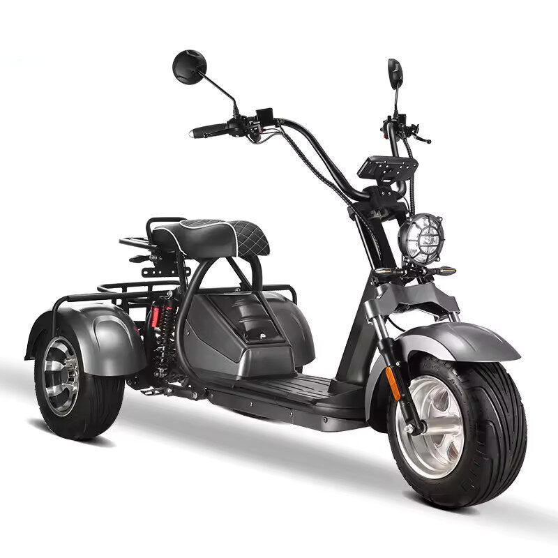Coco Bike E-Trike HM-3 60V 2000W, ca. 80 km Reichweite, mit Straßenzulassung