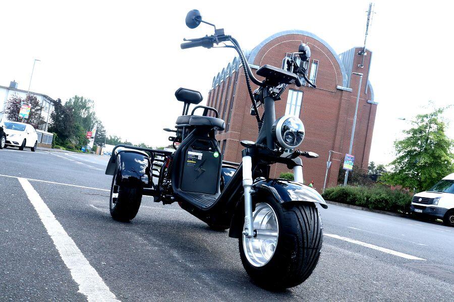 E-Trike CP3.1 60V 2000W, ca. 120 km Reichweite, mit Straßenzulassung