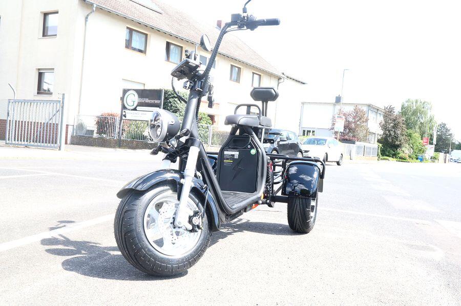 E-Trike CP3.1 60V 2000W, ca. 120 km Reichweite, mit Straßenzulassung
