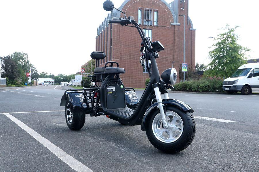 E-Trike CP3.1 60V 2000W, ca. 120 km Reichweite, mit Straßenzulassung