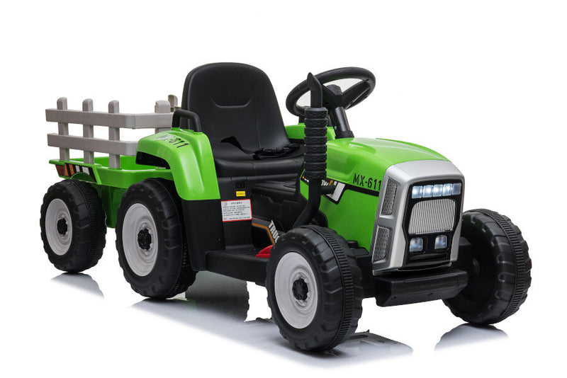 Elektro-Kindertraktor mit Anhänger 12V