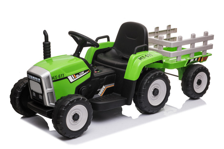 Elektro-Kindertraktor mit Anhänger 12V