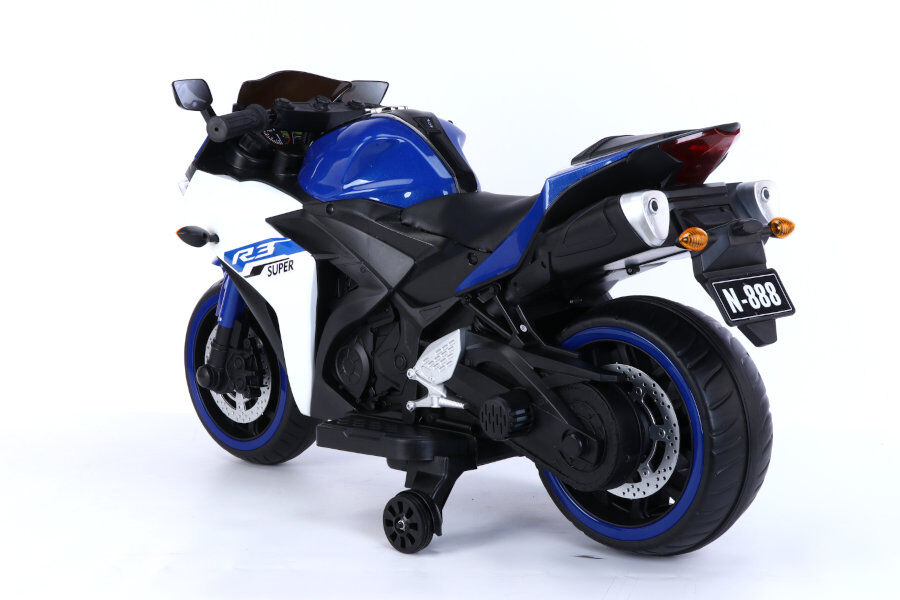 Elektro-Kindermotorrad 888 12V, mit Stützrädern
