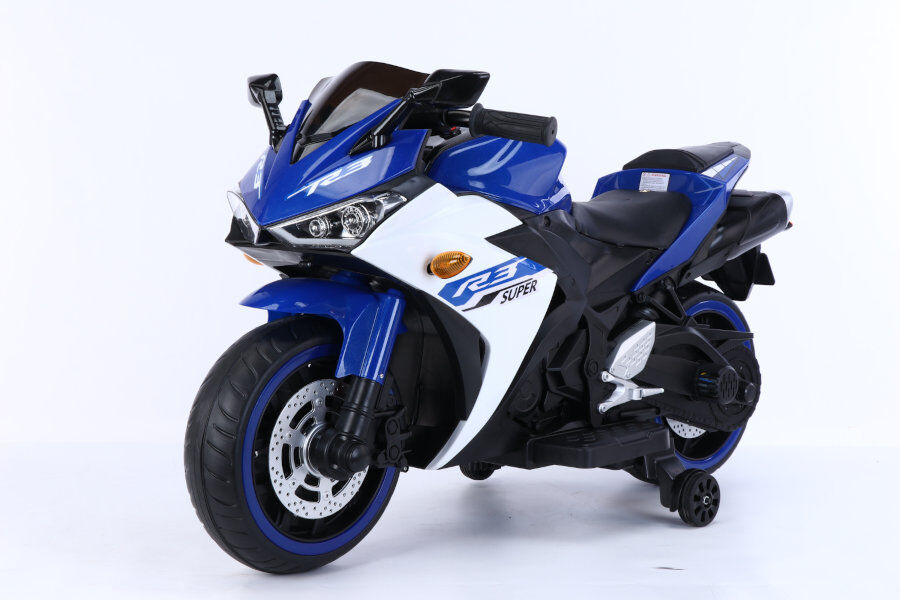 Elektro-Kindermotorrad 888 12V, mit Stützrädern