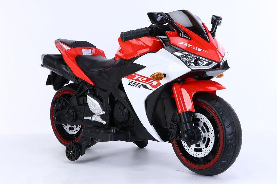 Elektro-Kindermotorrad 888 12V, mit Stützrädern
