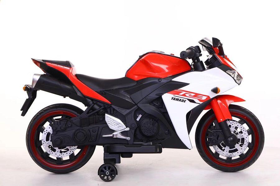 Elektro-Kindermotorrad 888 12V, mit Stützrädern