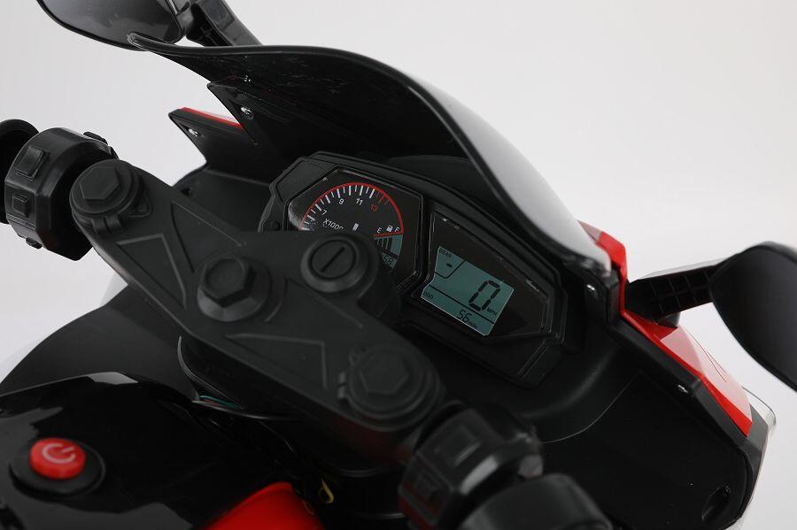 Elektro-Kindermotorrad 888 12V, mit Stützrädern