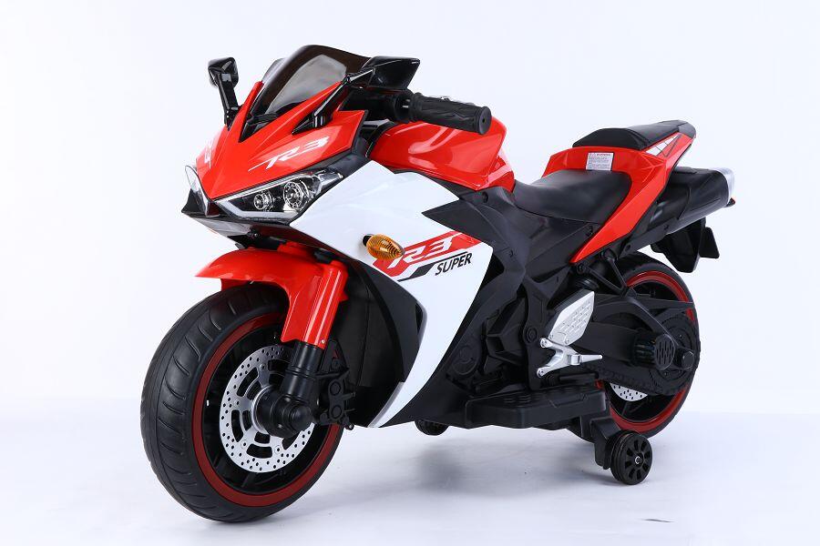 Elektro-Kindermotorrad 888 12V, mit Stützrädern