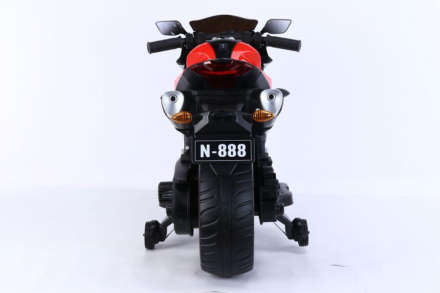 Elektro-Kindermotorrad 888 12V, mit Stützrädern