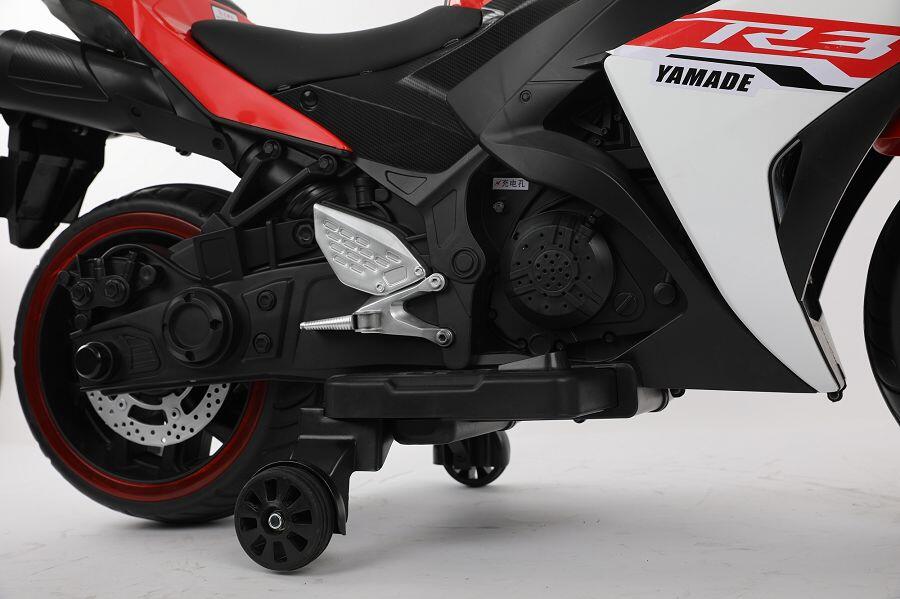 Elektro-Kindermotorrad 888 12V, mit Stützrädern