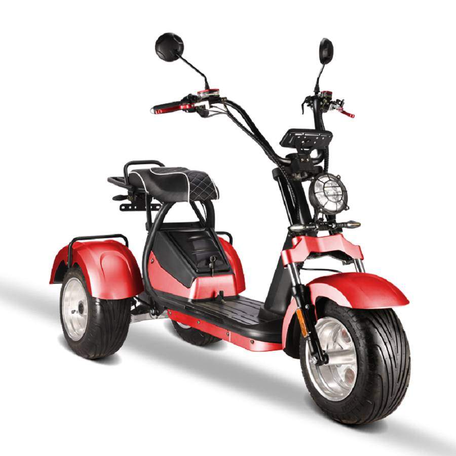 E-Trike HM7 60V 4000W, ca. 35 km Reichweite, mit Straßenzulassung