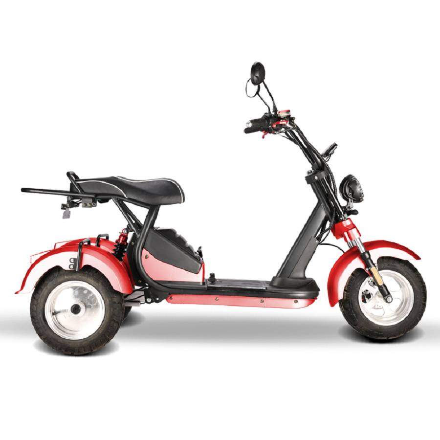 E-Trike HM7 60V 4000W, ca. 35 km Reichweite, mit Straßenzulassung