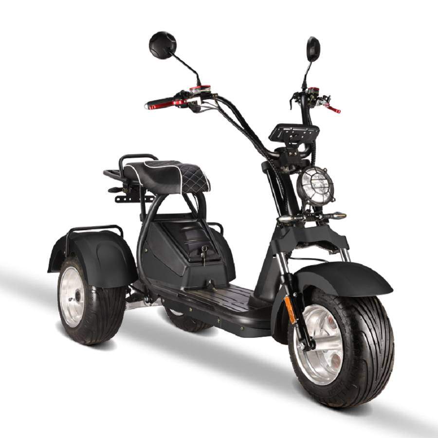 E-Trike HM7 60V 4000W, ca. 35 km Reichweite, mit Straßenzulassung
