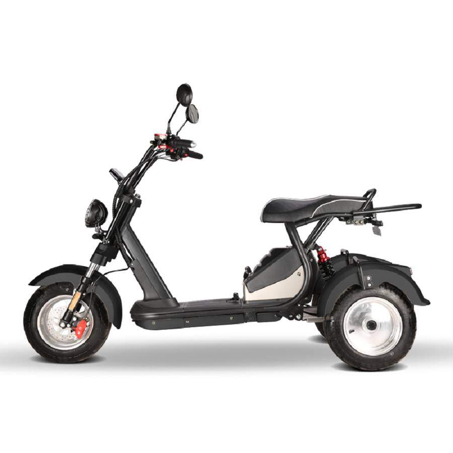 E-Trike HM7 60V 4000W, ca. 35 km Reichweite, mit Straßenzulassung