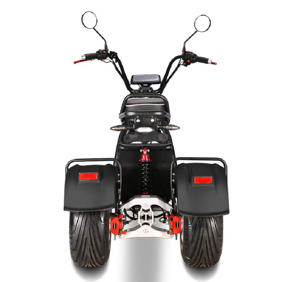 E-Trike HM7 60V 4000W, ca. 35 km Reichweite, mit Straßenzulassung