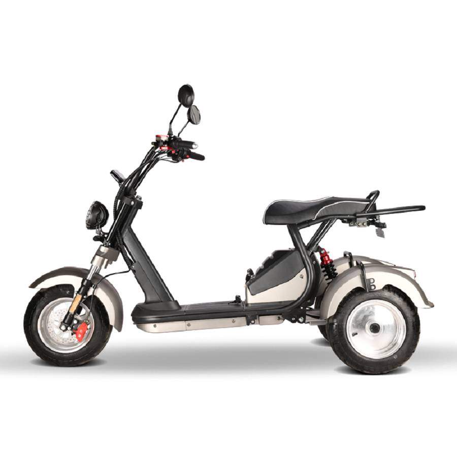 E-Trike HM7 60V 4000W, ca. 35 km Reichweite, mit Straßenzulassung