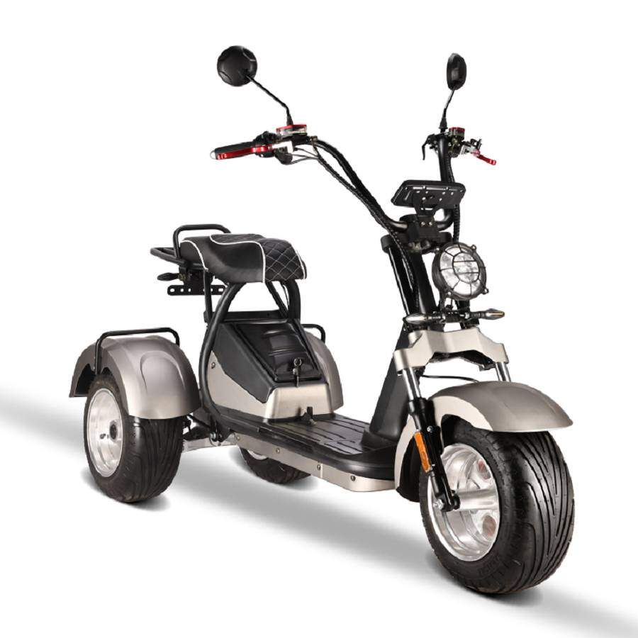 E-Trike HM7 60V 4000W, ca. 35 km Reichweite, mit Straßenzulassung
