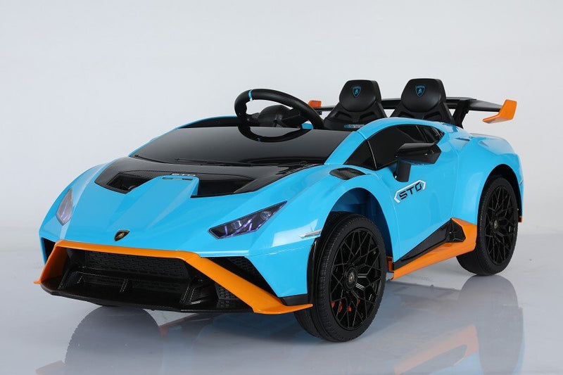 Lamborghini Huracan STO Elektro-Kinderauto 12V, mit Fernbedienung