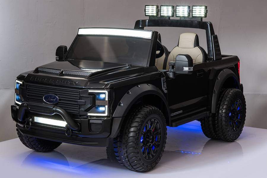 Ford Super Duty Elektro-Kinderauto 12V, Allrad, mit Fernbedienung