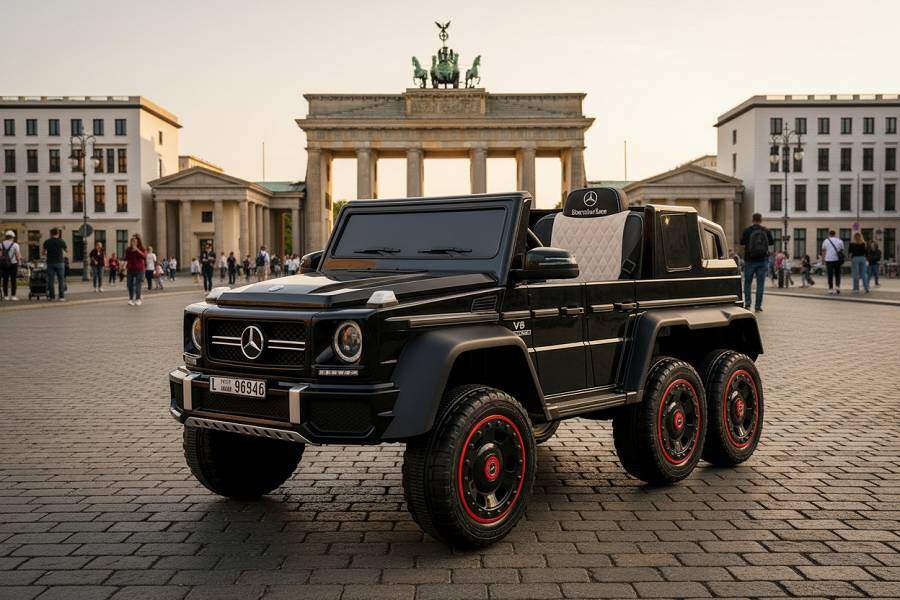 Mercedes G63 AMG 6x6 Elektro-Kinderauto 12V, Allrad, mit Fernbedienung