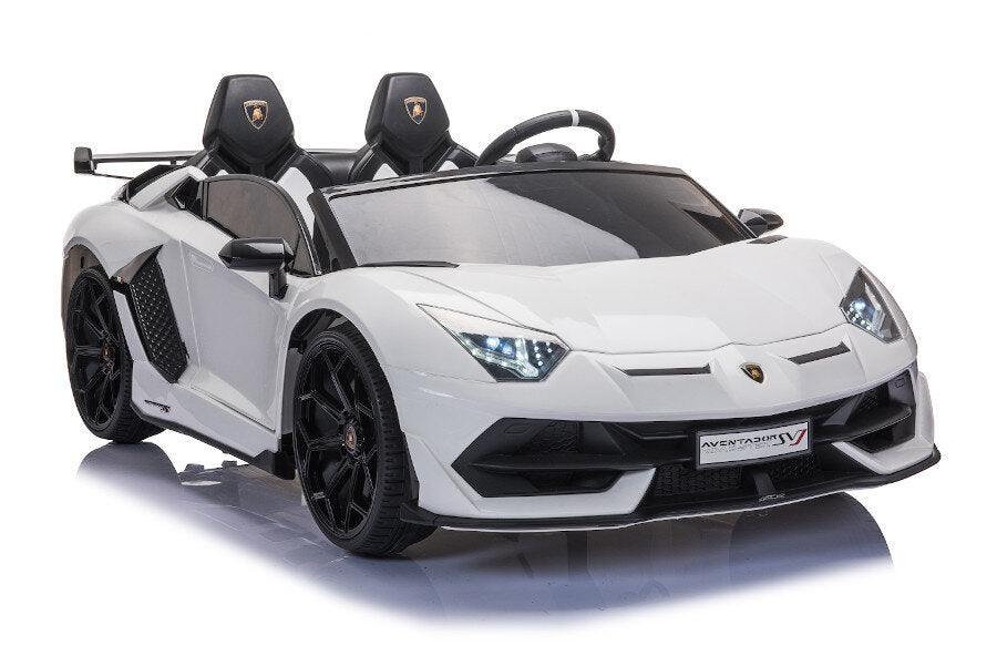 Lamborghini Aventador SVJ Elektro-Kinderauto 12V, 2-Sitzer, lackiert, mit Fernbedienung