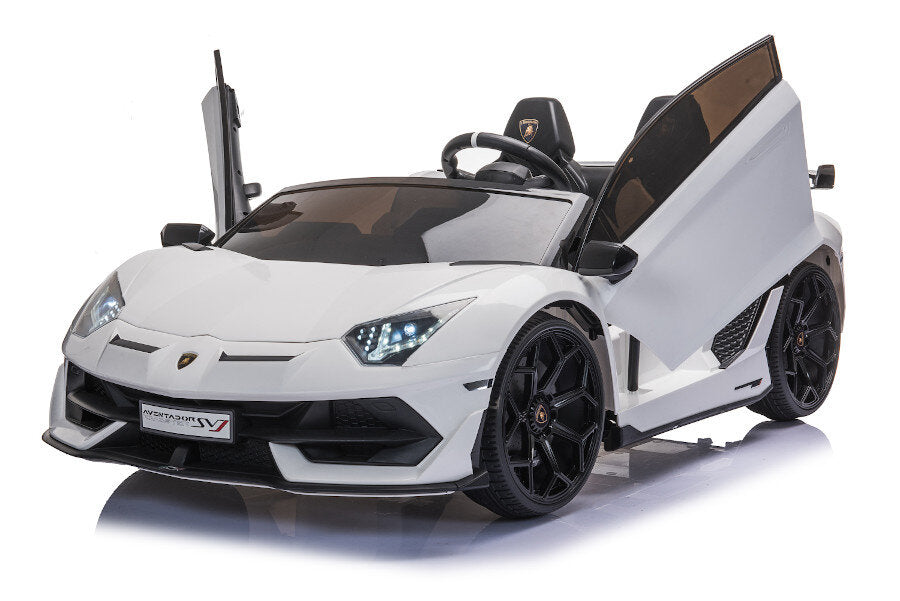 Lamborghini Aventador SVJ Elektro-Kinderauto 12V, 2-Sitzer, lackiert, mit Fernbedienung