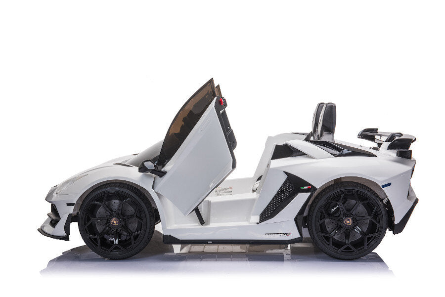 Lamborghini Aventador SVJ Elektro-Kinderauto 12V, 2-Sitzer, lackiert, mit Fernbedienung