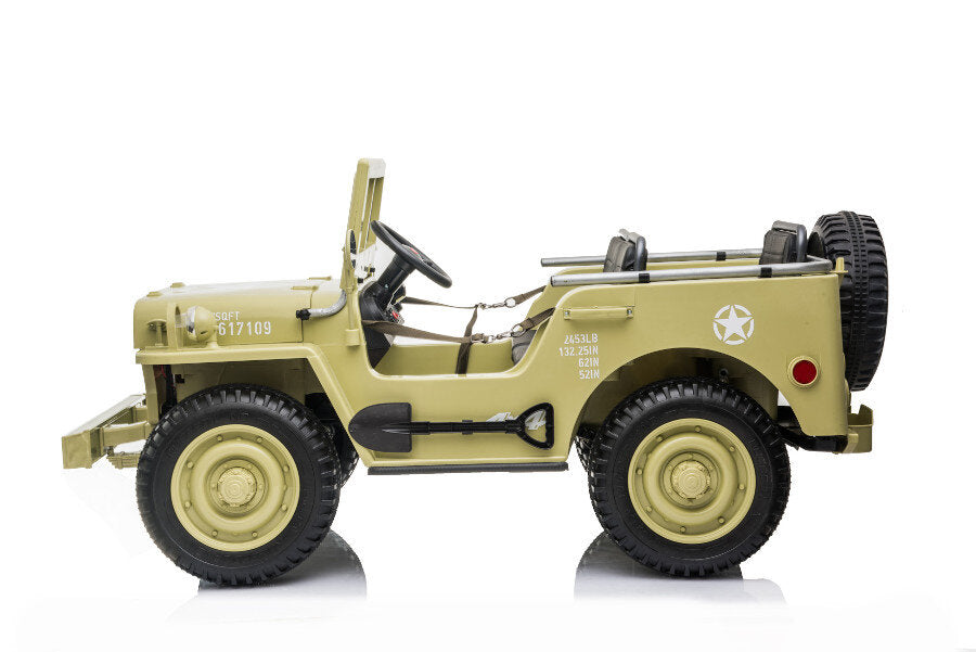 Offroad Elektro-Kinderauto 12V, 3-Sitzer, Allrad, mit Fernbedienung