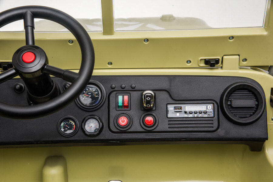 Offroad Elektro-Kinderauto 12V, 3-Sitzer, Allrad, mit Fernbedienung