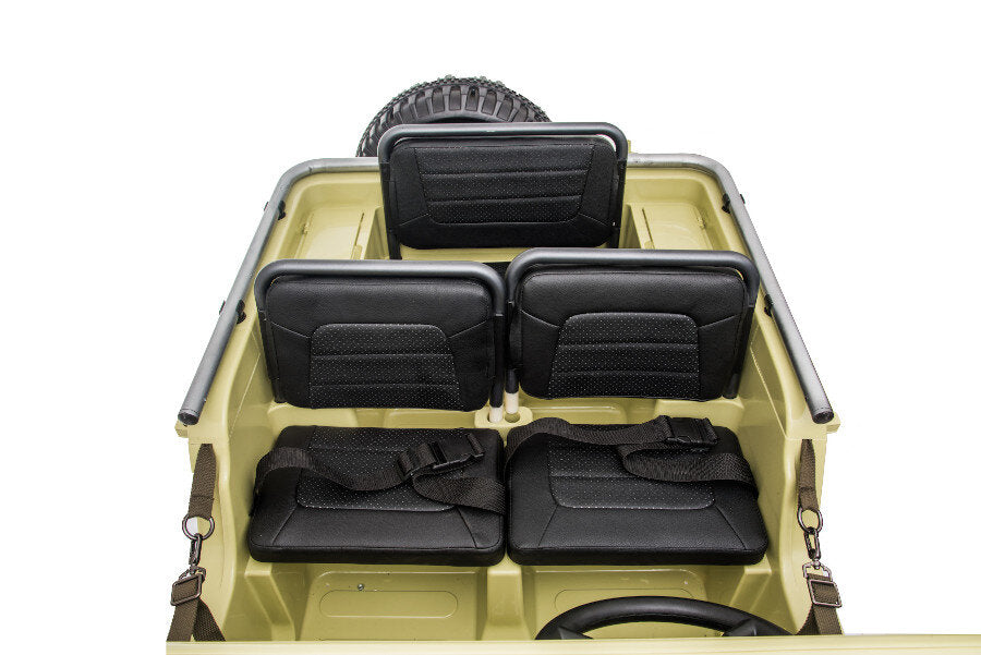 Offroad Elektro-Kinderauto 12V, 3-Sitzer, Allrad, mit Fernbedienung