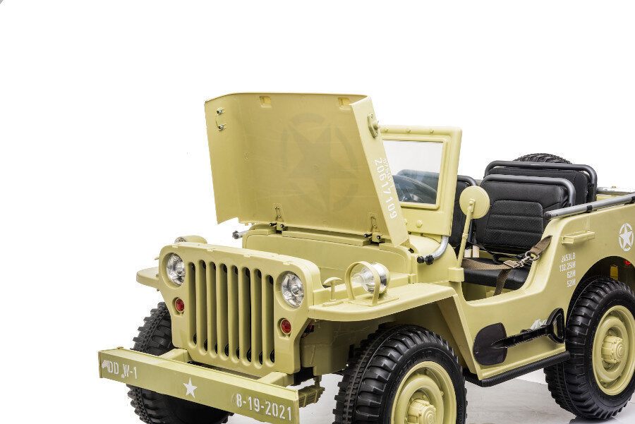Offroad Elektro-Kinderauto 12V, 3-Sitzer, Allrad, mit Fernbedienung