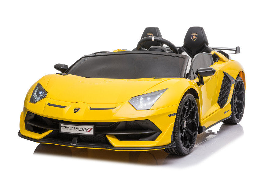 Lamborghini Aventador SVJ Elektro-Kinderauto 12V, 2-Sitzer, lackiert, mit Fernbedienung