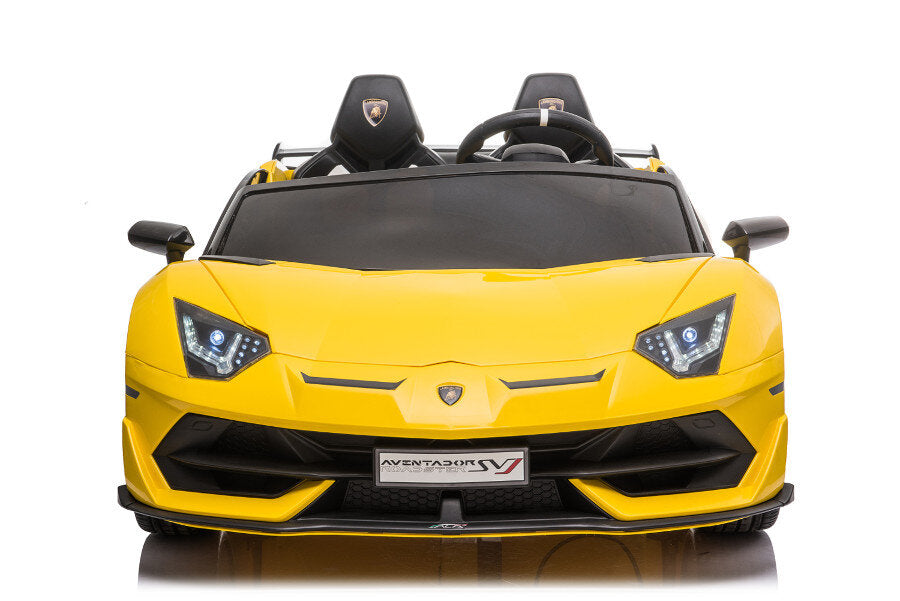 Lamborghini Aventador SVJ Elektro-Kinderauto 12V, 2-Sitzer, lackiert, mit Fernbedienung