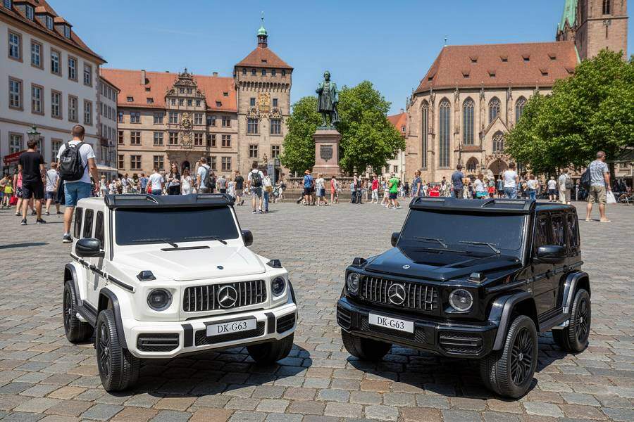 Mercedes G63 AMG Elektro-Kinderauto 24V, 2-Sitzer, Allrad, mit Fernbedienung
