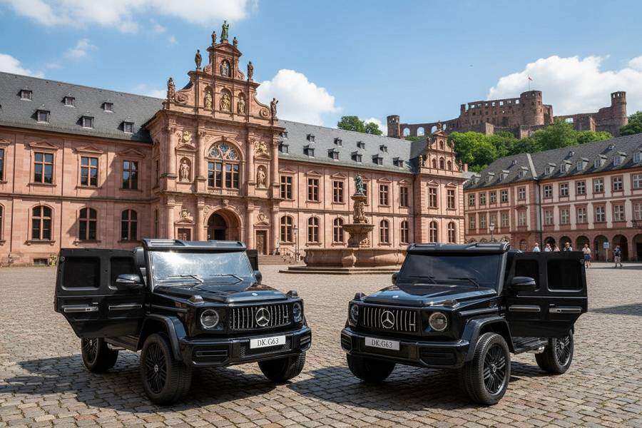 Mercedes G63 AMG Elektro-Kinderauto 24V, 2-Sitzer, Allrad, mit Fernbedienung