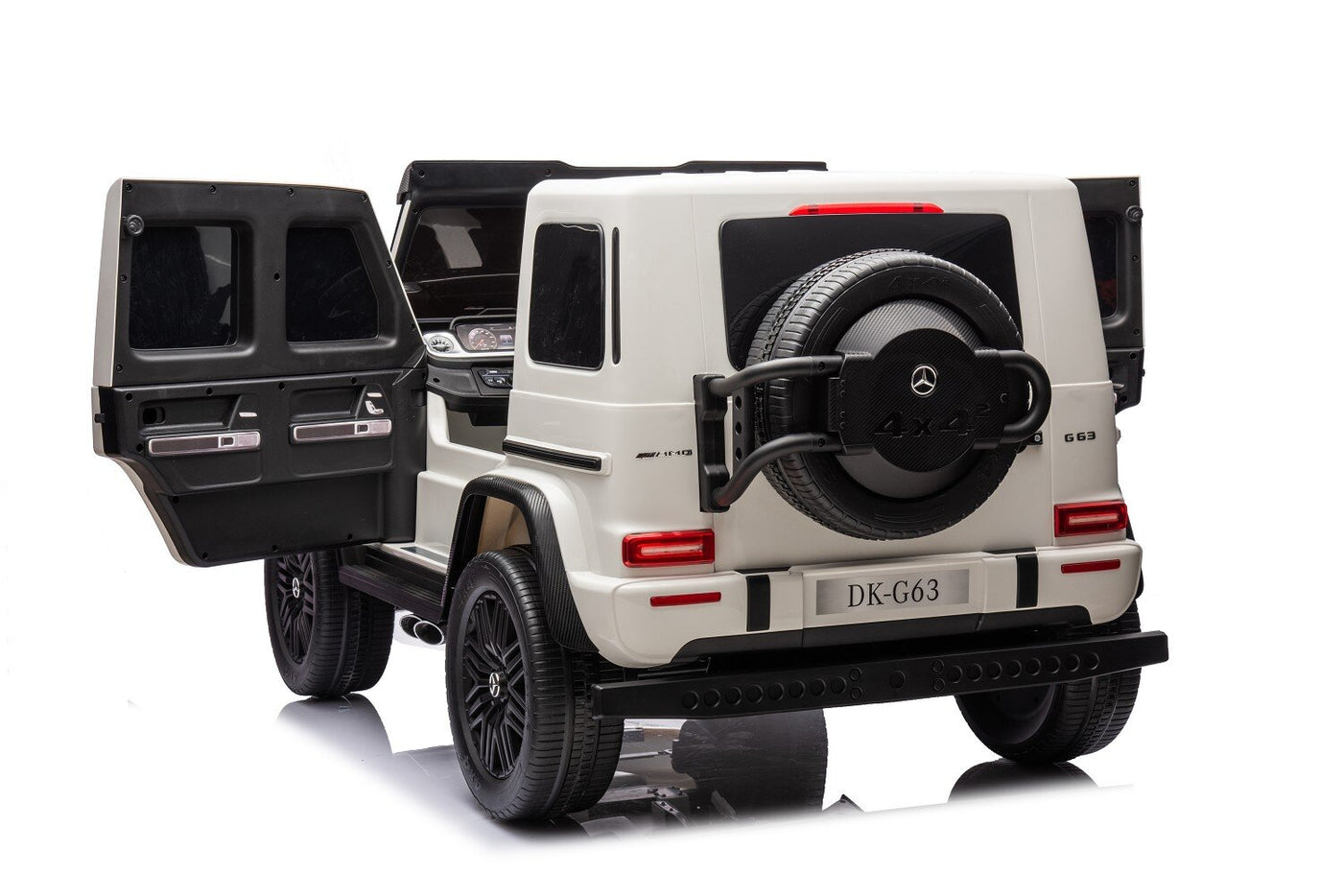 Mercedes G63 AMG Elektro-Kinderauto 24V, 2-Sitzer, Allrad, mit Fernbedienung