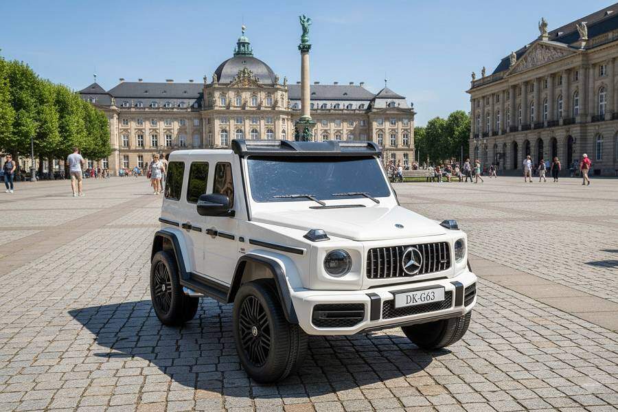 Mercedes G63 AMG Elektro-Kinderauto 24V, 2-Sitzer, Allrad, mit Fernbedienung
