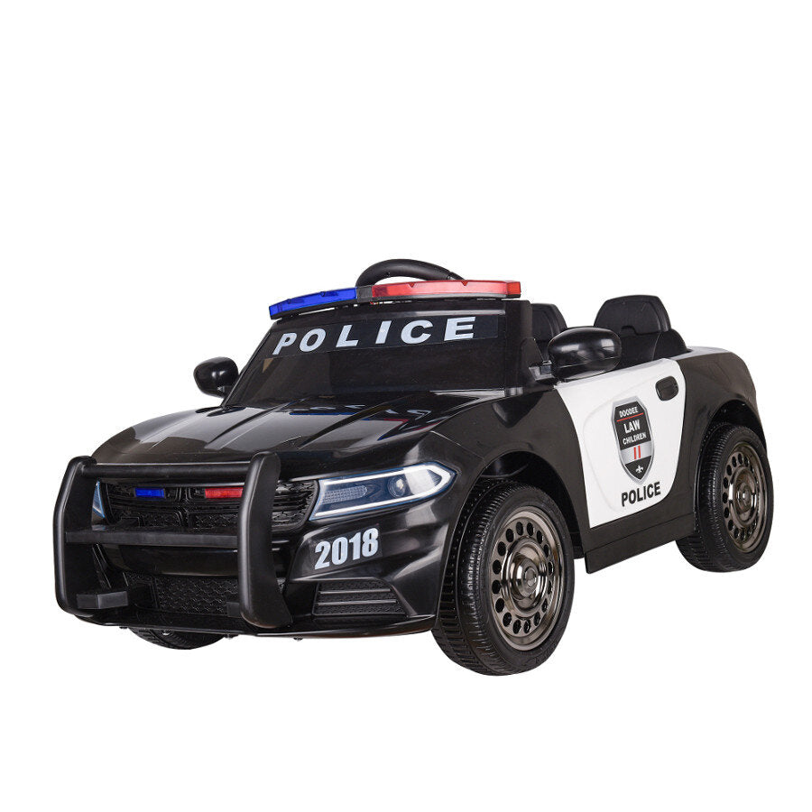 Polizei Design 66 Elektro-Kinderauto 12V, mit Fernbedienung