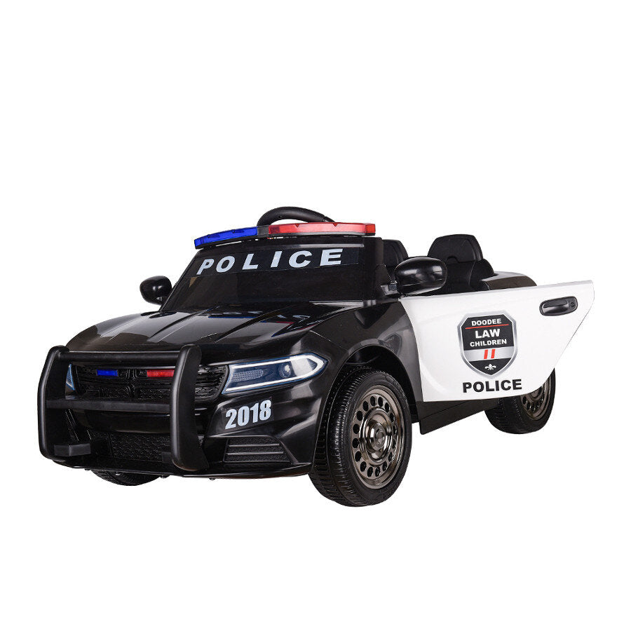 Polizei Design 66 Elektro-Kinderauto 12V, mit Fernbedienung