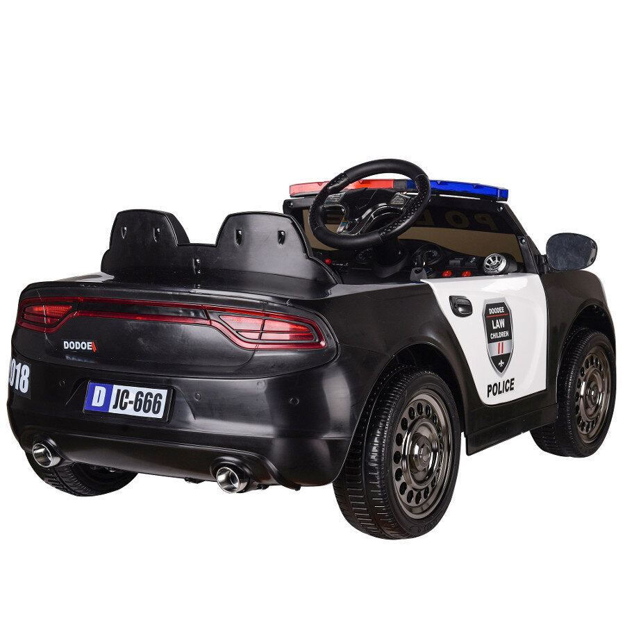 Polizei Design 66 Elektro-Kinderauto 12V, mit Fernbedienung
