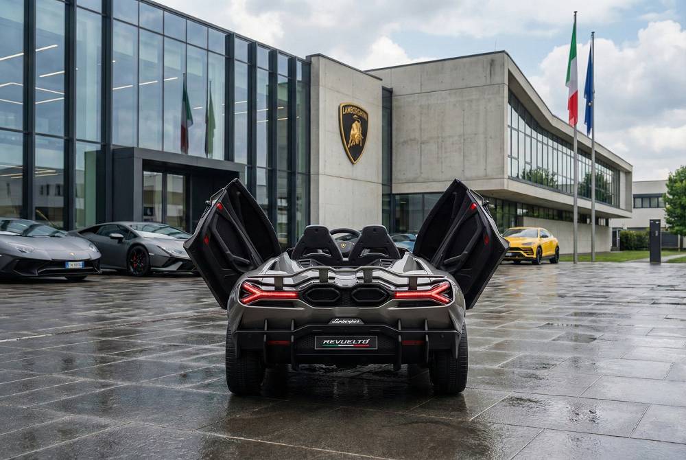 Lamborghini Revuelto Elektro-Kinderauto 24V, 2-Sitzer, mit Fernbedienung