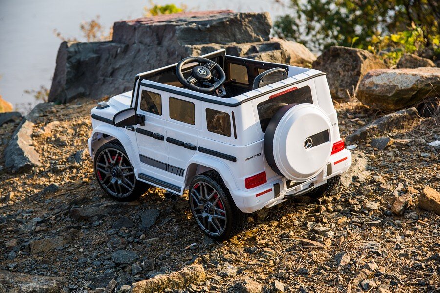Mercedes G63 AMG Elektro-Kinderauto 12V, mit Fernbedienung