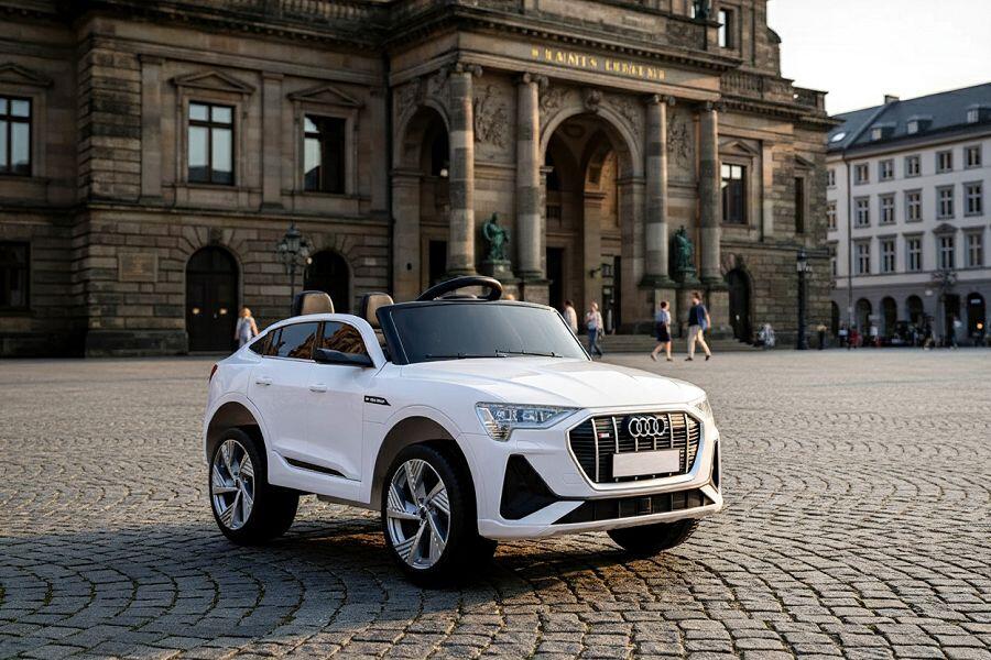 Audi E-Tron Sportback Elektro-Kinderauto 12V, mit Fernbedienung